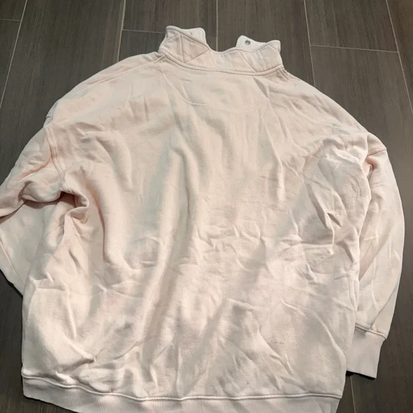 Aerie Button-Up Waffle Knit sweatshirt - Picture 3 of 3